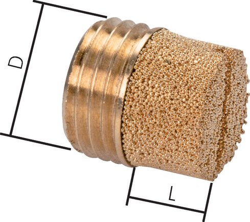 Exemplarische Darstellung: Schalldämpfer