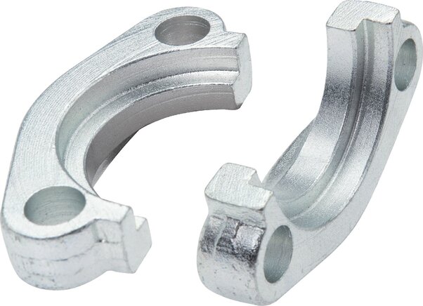 Exemplarische Darstellung: SAE-Flanschhälfte, Stahl verzinkt