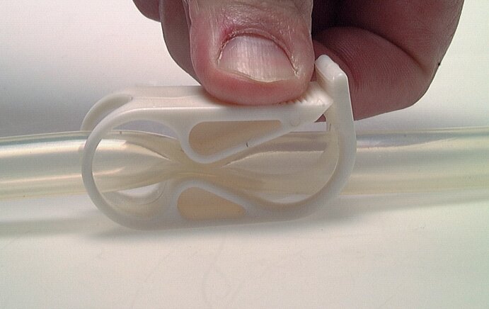 Anwendungsbeispiel: Durchfluss verschlossen