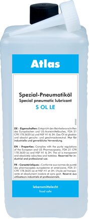 Exemplarische Darstellung: Öl für Pneumatiköler für Lebensmittelindustrie