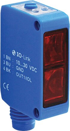 Exemplarische Darstellung: Lichttaster / Lichtschranke