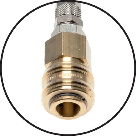 Detailansicht: Anschluss 2 (Kupplungsdose NW 7,2, schwenkbar)