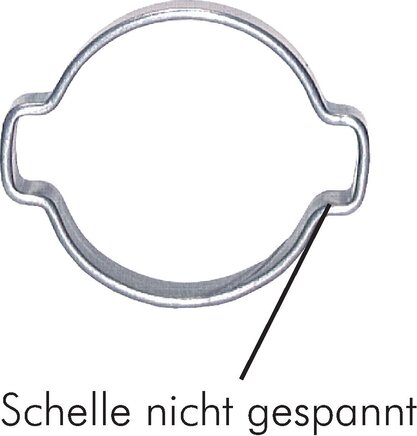 Anwendungsbeispiel: Schelle nicht gespannt