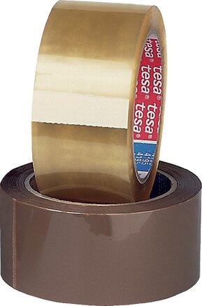 Exemplarische Darstellung: Tesa Packbänder (transparent und braun)