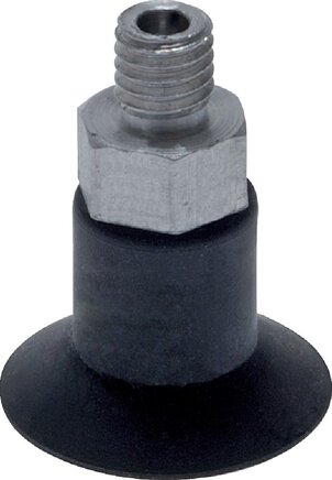 Exemplarische Darstellung: Flachsauger mit Halter