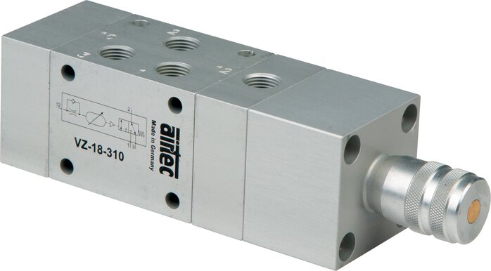 Exemplarische Darstellung: 3/2-Wege Zeitventil