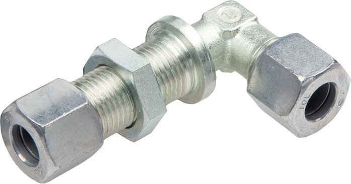 Exemplarische Darstellung: Winkel-Schottverschraubung, Stahl verzinkt
