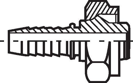 Exemplarische Darstellung: Pressarmatur für Waschschlauch, DKW