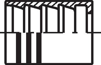Exemplarische Darstellung: Edelstahl-Pressarmatur für Hydraulikschlauch, Hülse 120
