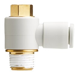 Exemplarische Darstellung: KQ2V06-01AS (KQ2V06-01AS)   &   KQ2V06-02NS (KQ2V06-02NS)   &   KQ2V10-02AS (KQ2V10-02AS)  & ...