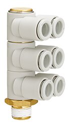 Exemplarische Darstellung: KQ2ZT08-02AS (KQ2ZT08-02AS)   &   KQ2ZT12-03AS (KQ2ZT12-03AS)   &   KQ2ZT12-04AS (KQ2ZT12-04AS)  & ...