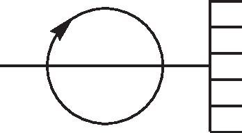 Schaltsymbol: Drehverteiler, 6-fach