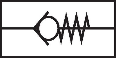 Schaltsymbol: Rückschlagventil