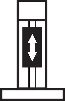 Schaltsymbol: Kolben-Vibrator