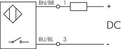 Schaltsymbol: 2-Leiter Solid State Sensor